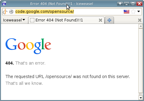 code-google-com-opensource-not-found